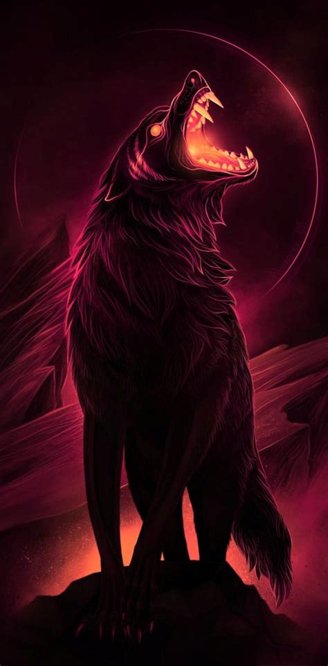 angry wolf by georgekev hd phone wallpaper pxfuel