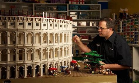 Lego Professional Ryan Mcnaught Has Built A Lego Colosseum For Sydney