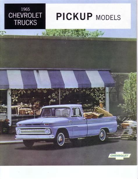 1965 Chevrolet Pickups Brochure