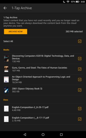 The pricier devices offer more bells and whistles, of course, but the average user won't see. How to free up storage space on Amazon Fire tablets