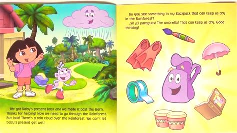 Dora The Explorer The Birthday Dance Party Storybook For Kids Youtube
