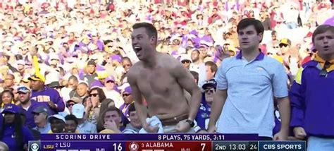 Lsu Fans At Alabama Are Loving The Start To Todays Game The Spun