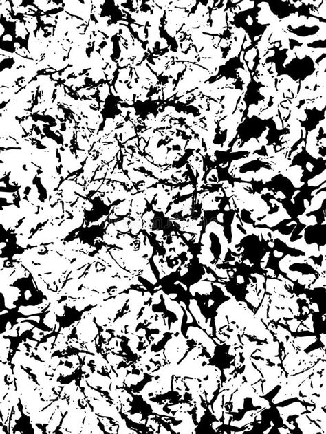 Seamless Pattern With Texture Of Crumpled Paper Black And White Colors