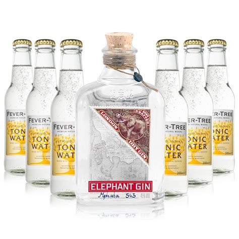 Gin & Tonic Set LXXIII (Elephant Gin + Fever Tree Indian ...