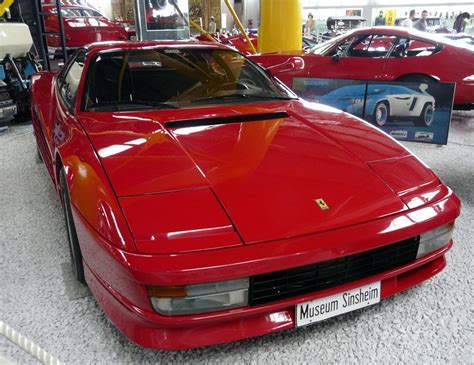 Bis 2015 bei pks rybnik, 02/2016 verschrottet. Ferrari Testarossa, Parkplatz Hungaroring am 29.06.2012 ...