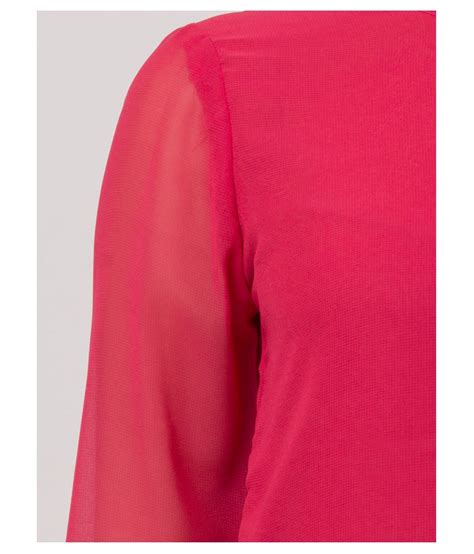 Arbiter Collection Georgette Tunics Pink Buy Arbiter Collection