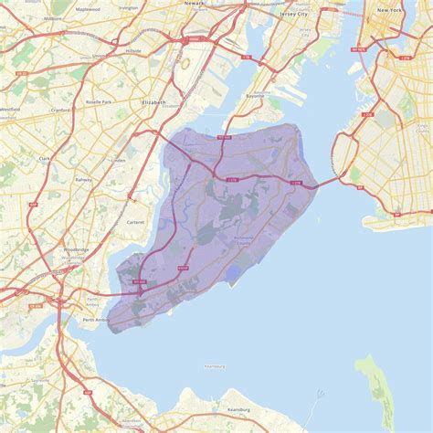Staten Island Zip Code Map Pdf Map Of World