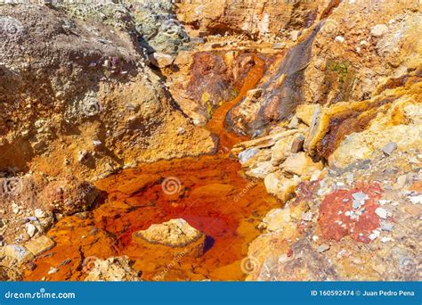 Rio Tinto Landscape Of Mars On Earth Stock Photo Image Of Europe
