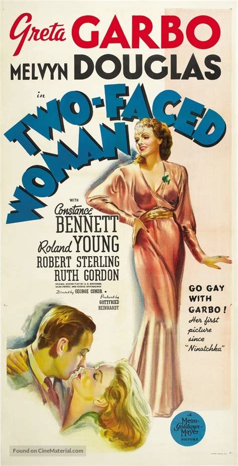 Two Faced Woman 1941 Movie Poster