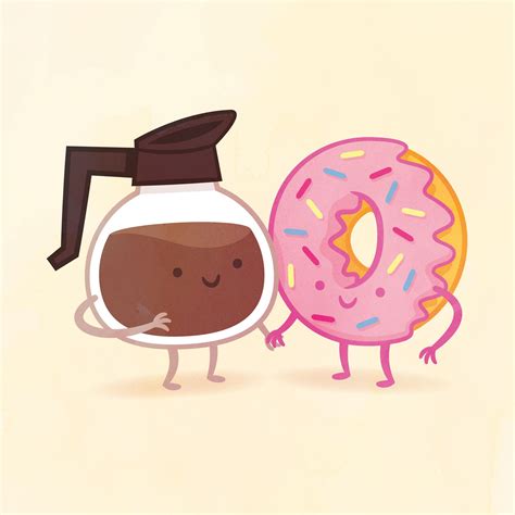 Coffee And Donut By Philip Tseng Philip Tseng Coffee Donuts Food