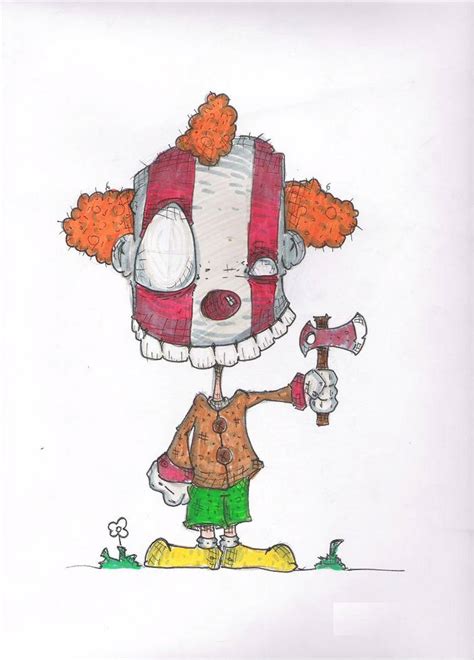 Pshychotic Clown By Kladder On Deviantart
