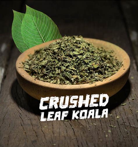 Crushed Kratom Leaves - Koala Tea Kratom