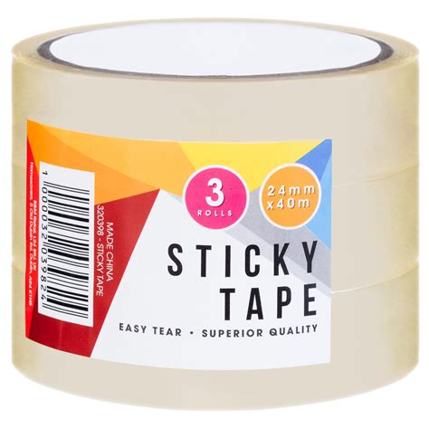 Clear Sticky Tape Stationery Office Supplies Bandm