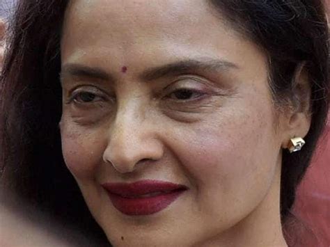 Rekha Turns Up To Attend Rs Proceedings Photo Gallery Business Standard
