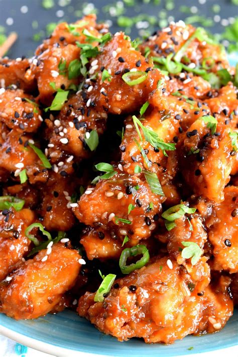 Sweet And Spicy Sesame Chicken Lord Byrons Kitchen