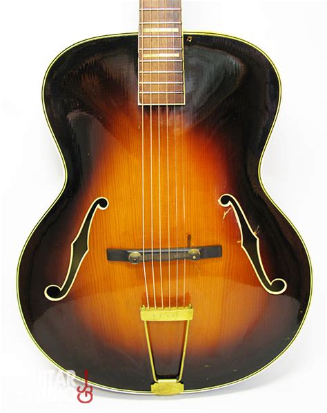 Levin Royal 1945 Sunburst Guitar For Sale Guitar Studio