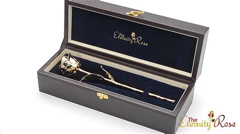 Anniversary gift ideas for her. 24K Gold Dipped Eternity Rose - The Perfect Gift for Her ...
