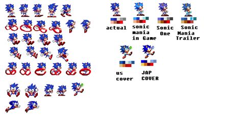 Toei Sonic Sprite Sheet