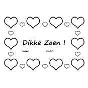 Kleurplaat Valentijn (Liefde) 3267