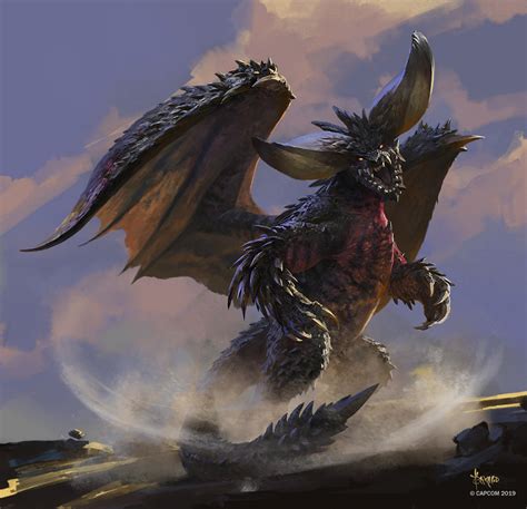 Nergigante 03 By Bayardwu On Deviantart Monster Hunter Art Monster
