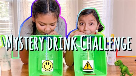 Mystery Drink Challenge Don’t Choose The Wrong Mystery Drink Youtube