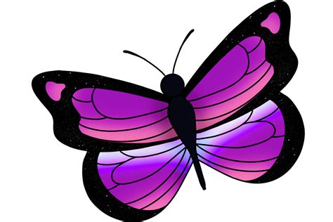 Butterfly Png File Cute Clip Art Graphic By Wangtemplates · Creative