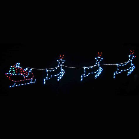 We did not find results for: Santa Sleigh & Reindeer LED Light Display - 16.8' W