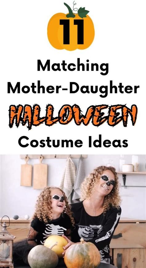 Matching Mother Daughter Halloween Costume Ideas Artofit