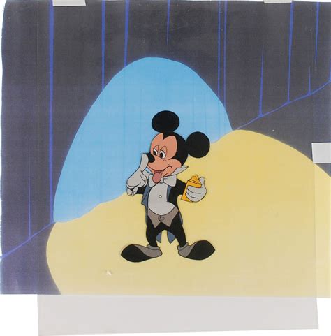 Mickey Mouse Production Cel From The Disneyland Tv Show Rr Auction