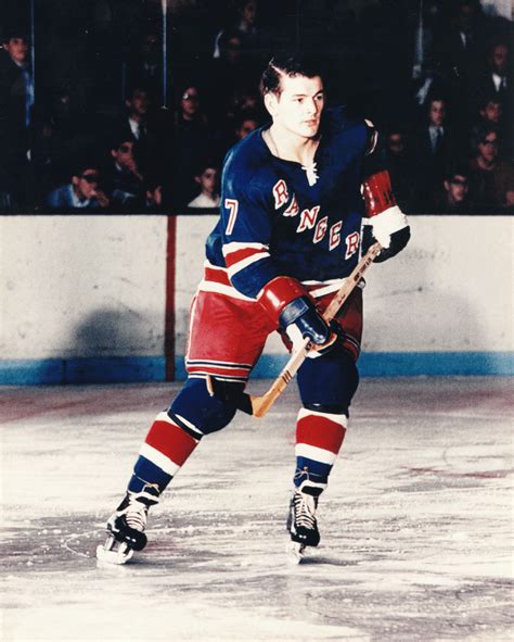 Member of the hockey hall of fame. Rod Gilbert - New York Rangers - NHL Hockey Pictures & Autographs | Hockey pictures, New york ...