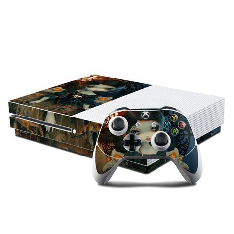 Microsoft Xbox One S Console And Controller Kit Skin Pestilence By