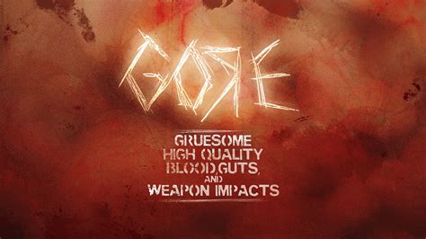 Gore In Sound Effects Ue Marketplace