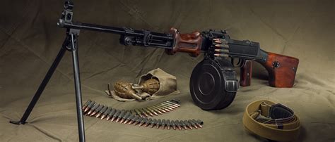 Ручной пулемет Дегтярева пехотный РПД образца 1943 года