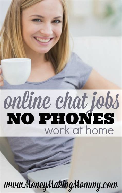 Check them out and apply today. Online Chat Jobs - Work at Home - No Phone! | Working from ...