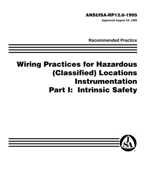 PDF Wiring Practices For Hazardous Classified Locations DOKUMEN TIPS