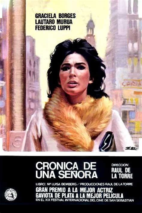 Reparto De Crónica De Una Señora Película 1971 Dirigida Por Raúl De