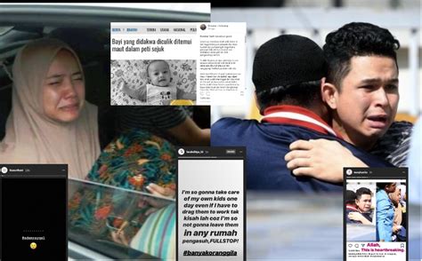 Laporan polis dibuat dan bayi tersebut didakwa hilang dari rumah pengasuh namun setelah siasatan pihak berkuasa jasad kaku sicomel ini dijumpai dirumah pengasuh dalam petis ais dirumah tersebut. Pusat Asuhan Untuk Anak Frontliners: Bila?