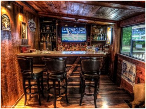 Some of the best mancave design ideas are centered. Basement Man Cave Ideas On A Budget Canada ...