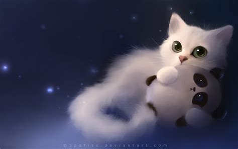 Anime Chibi Cat Wallpaper Wallpapers Browse Posted By Samantha Thompson