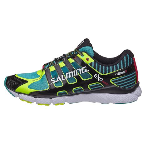Salming Speed 5 Mens Shoes Ceramic Greenblack 360° View Running
