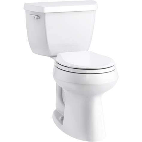 Kohler Highline White Watersense Round Comfort Height 2 Piece Toilet 12