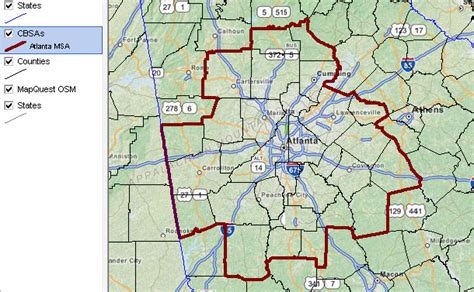 City Of Atlanta Map Boundary Zip Code Map