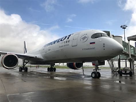 Aeroflot Takes Delivery Of Its First Airbus A350 In Toulouse Simple
