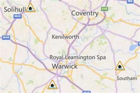 Flood Warning And Alerts In Coventry And Warwickshire As Wet Weather