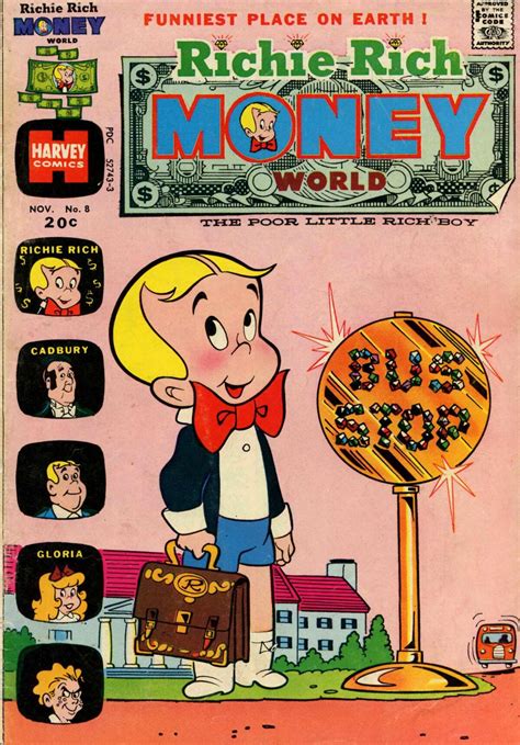 Richie Rich Money World Vol 1 8 Harvey Comics Database Wiki Fandom