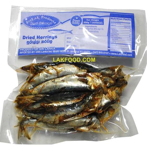 Hurulla Dry Fish Herrings 200g හුරුල්ලා කරවල Lakfood