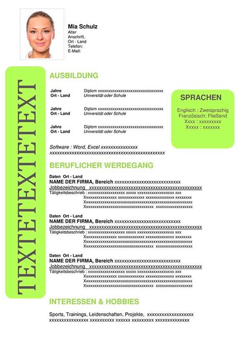 Check spelling or type a new query. Lebenslauf Vorlage in Word | Kostenlos Downloaden