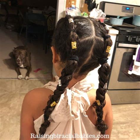 Well, while the internet is flooded with hundreds and here are our most sought after and trending feminine and girly hairstyle looks for long hair to end with a bang. Mixed Girl Hairstyles: A Cute, Easy Style For Biracial ...