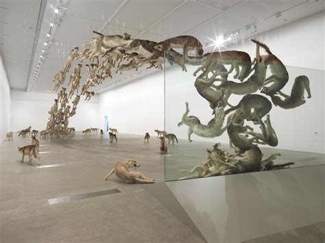 Head On An Art Installation By Cai Guo Qiang Design Is This