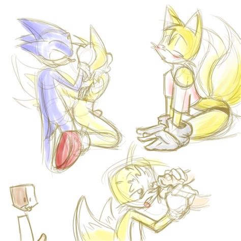 E Sketch Tails Sonic Anal Gay Sex Male Threesome Fap Sonic M